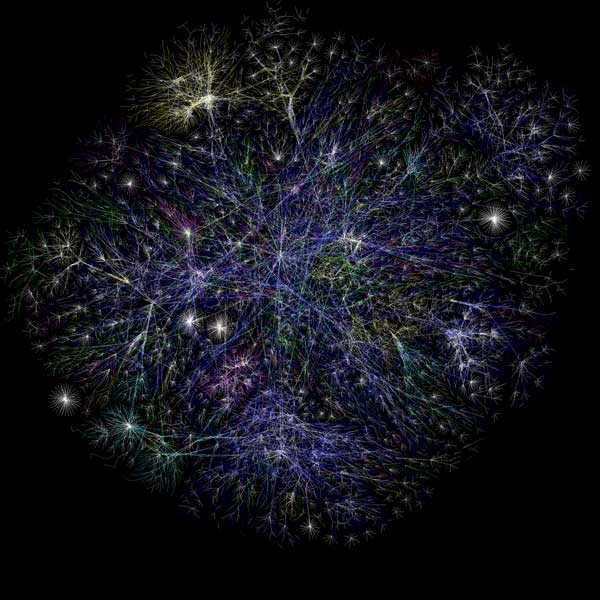 Схема интернета